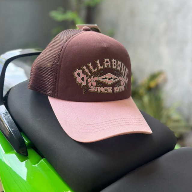 BILLABONG topi trucker coklat dewasa NEW ORIGINAL 100%