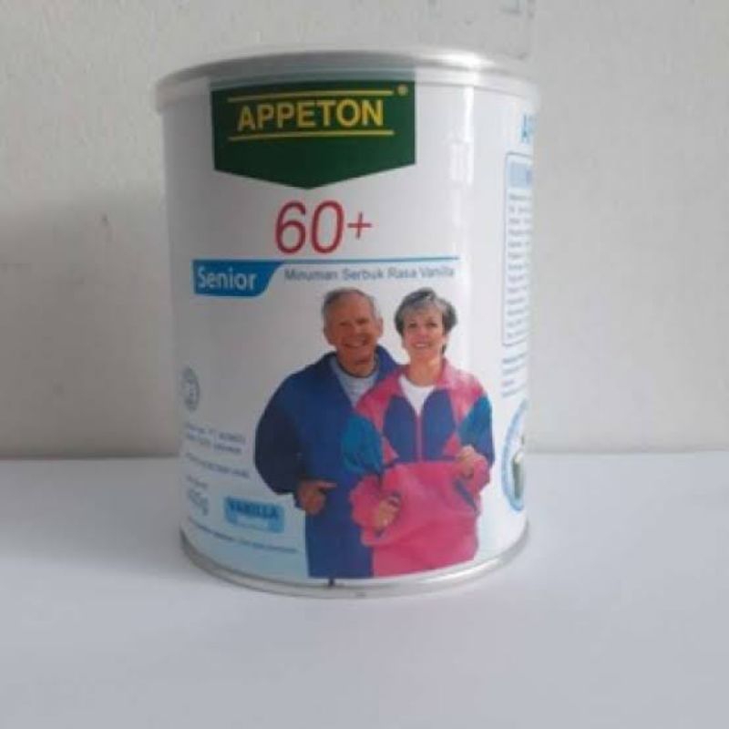 

Susu Lansia Appeton 60+ Plus Susu Orang Tua 400 Gr Vanila