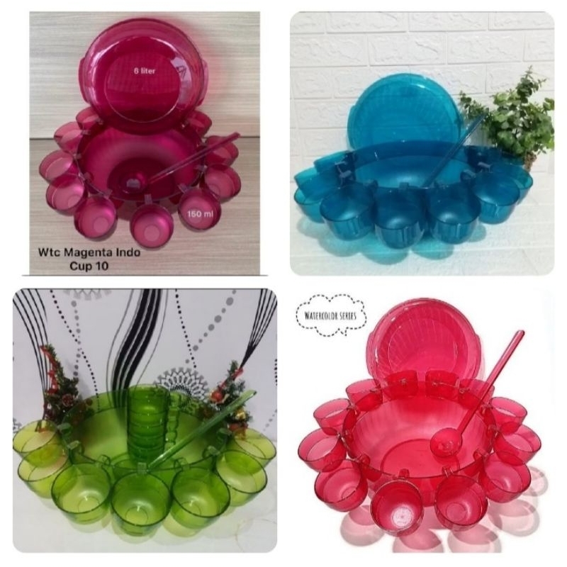 WATERCOLOR SET TEMPAT ES BUAH