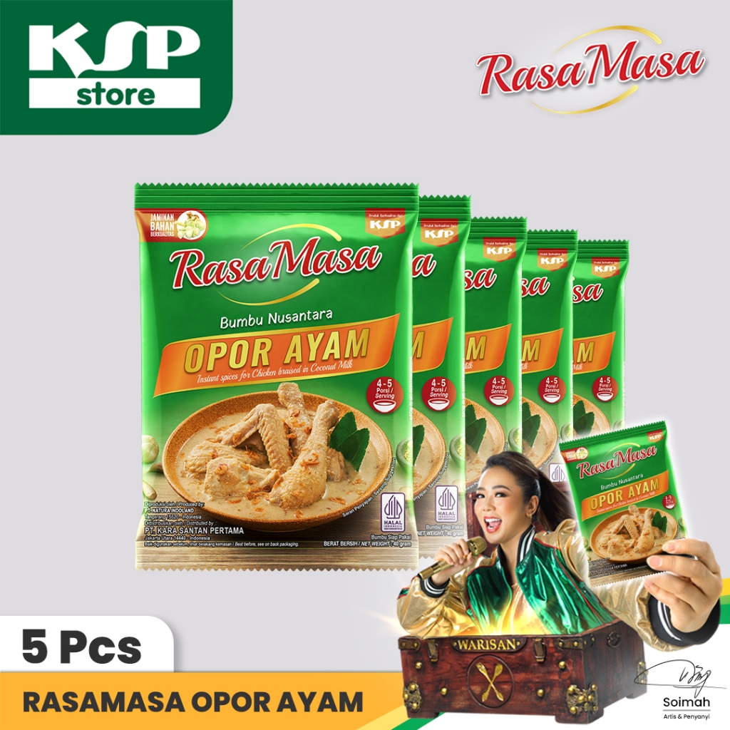 

Bumbu RasaMasa Opor Ayam 5 pcs