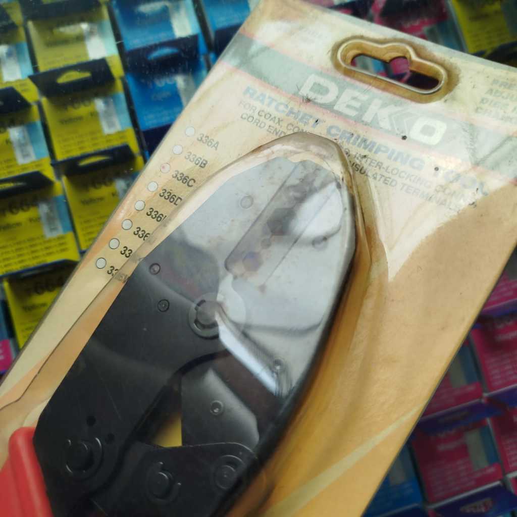 Dekko 336C Crimping Tool Tools RG58 RG59 RG62 RG6