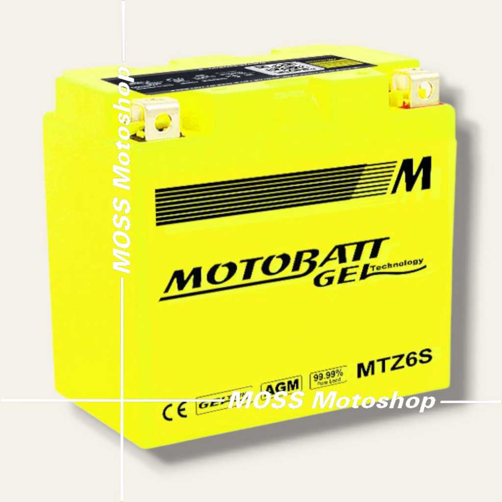 AKI MOTOR MOTOBATT MTZ 6S ORIGINAL PRODUCK 