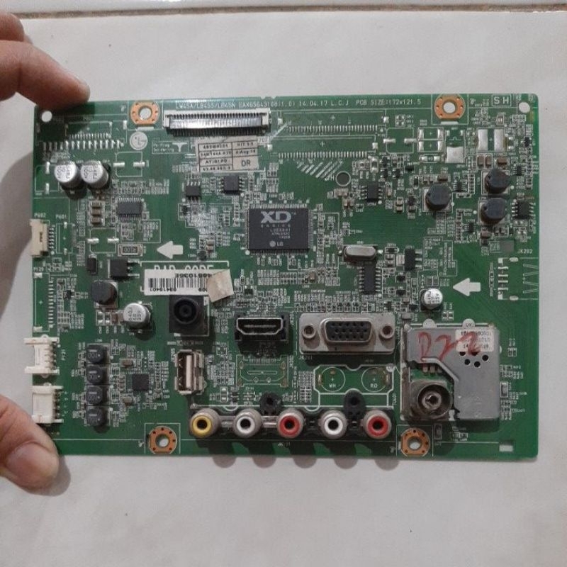 Mesin tv Lg 20MT48AF 24MT44A  24MT48 kondisi mati perawan