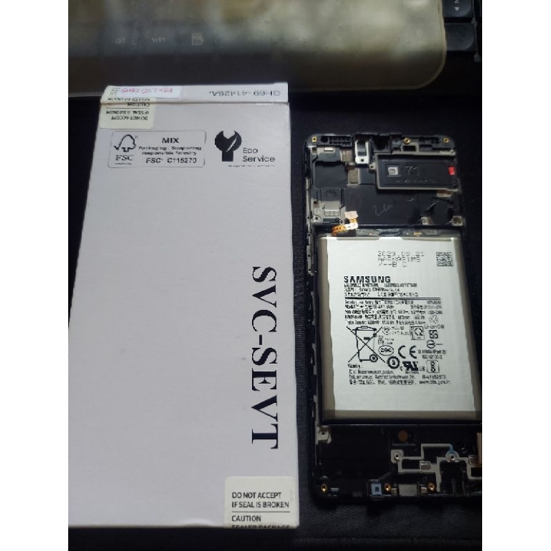 LCD AMOLED Samsung A71 original asli samsung