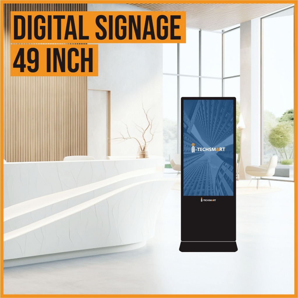 Digital Signage 49 Inch | Standing Touchscreen OS Android