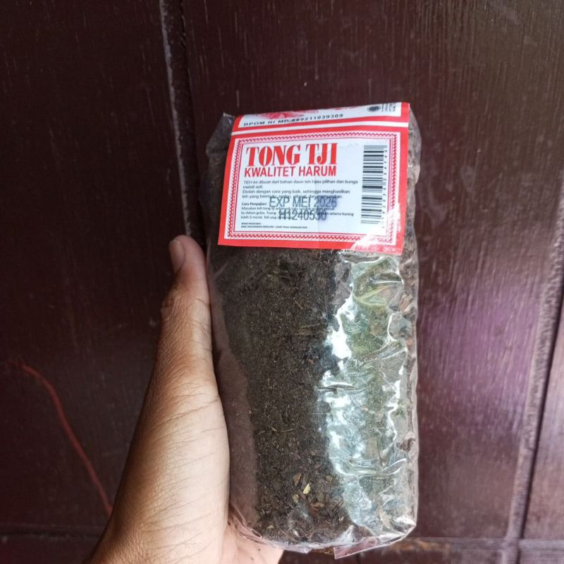 

Teh Tong Tji Super Kaca 100 Gr Kemasan Plastik Teh Tubruk Harum