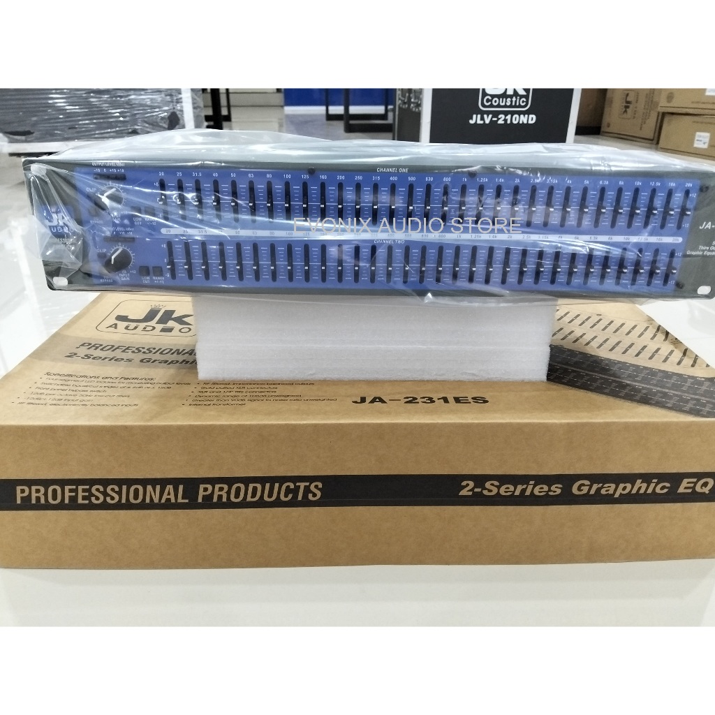 Graphic Equalizer JA-231 ES dari JK Coustic