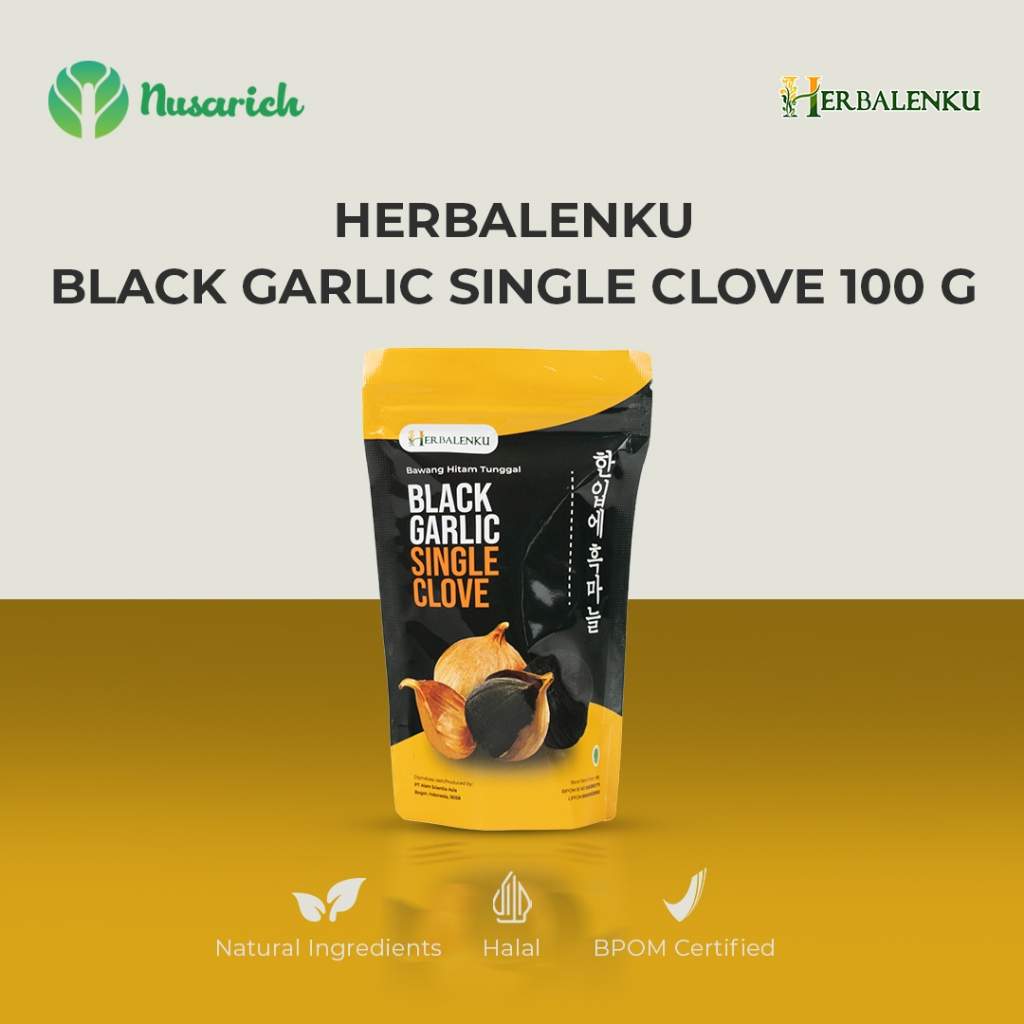 

HERBALENKU Black Garlic Tunggal 100gr