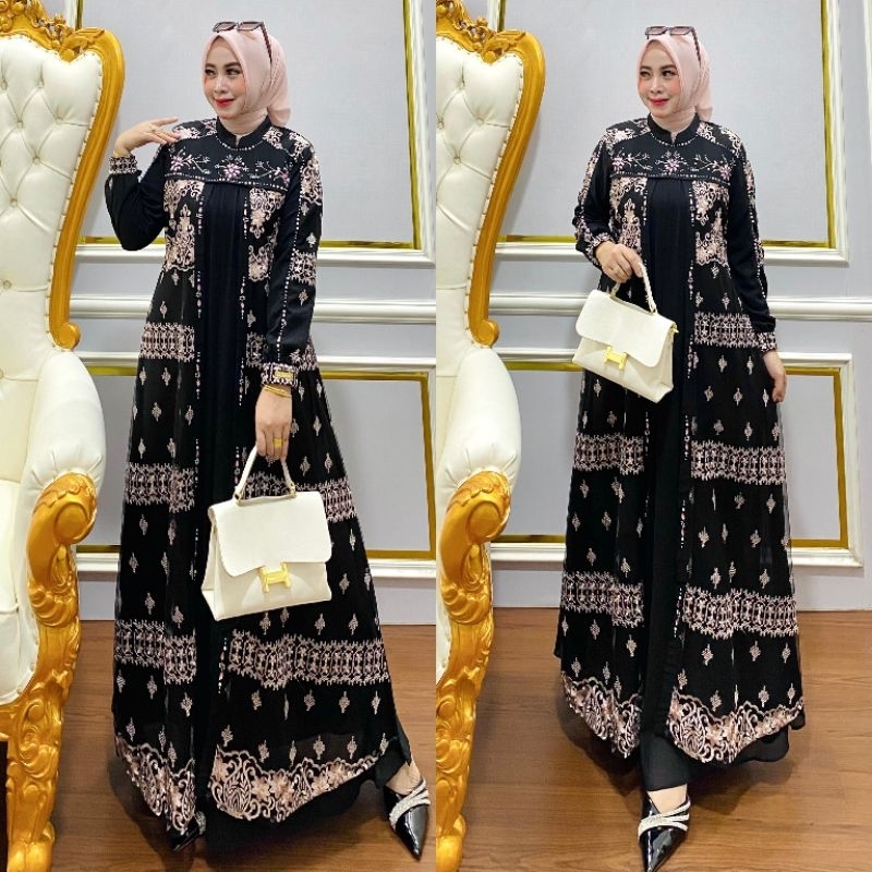 HARUMA DRESS(VARIASI PAYET SULAM)