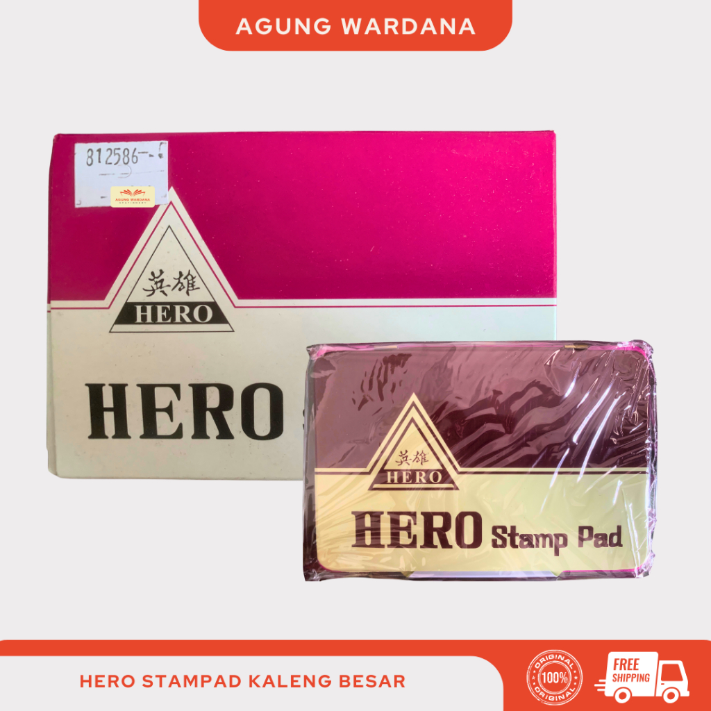 

HERO STAMP PAD KALENG BESAR DAN KECIL