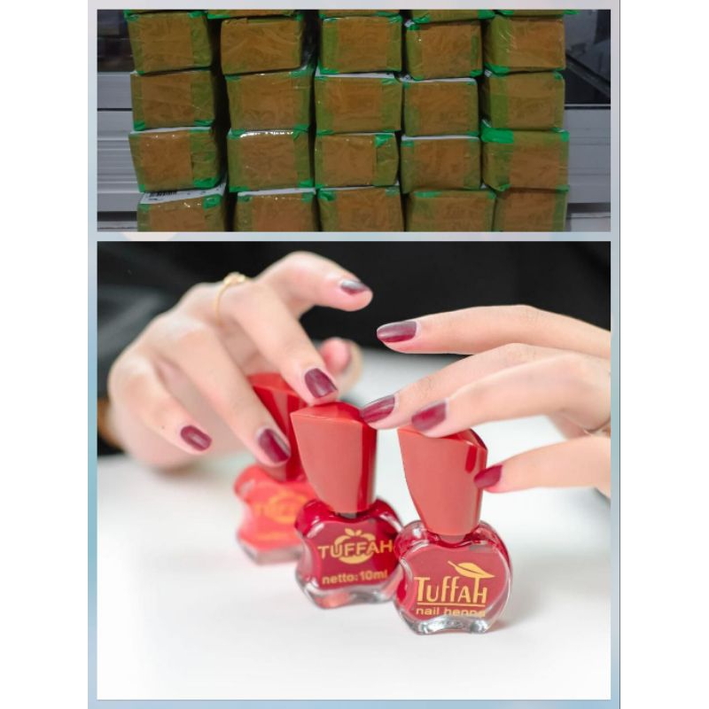 GROSIR TUFFAH NAIL HENNA 10 PCS