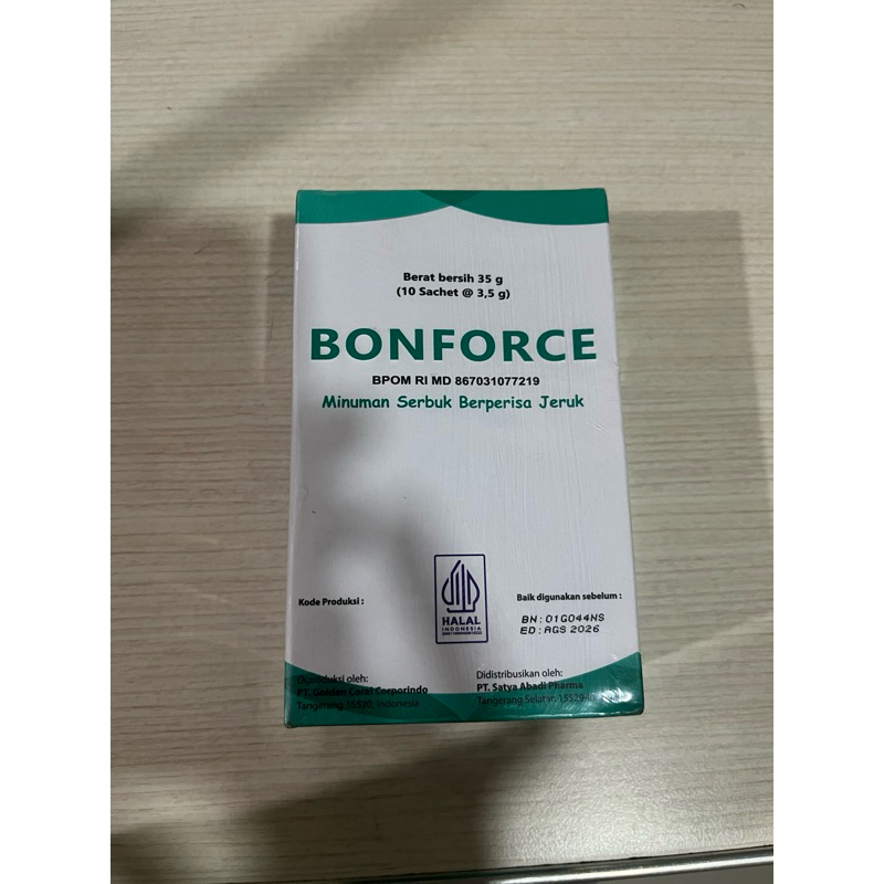 

Bonforce Minuman Serbuk Berperisai Jeruk