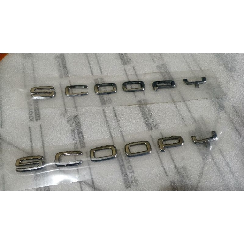 Emblem Scoopy original