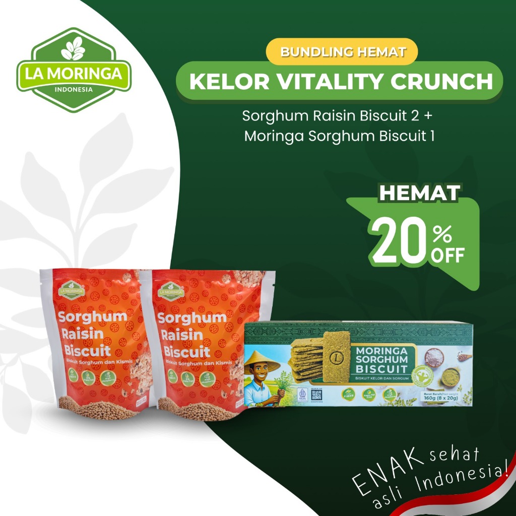 

LA MORINGA-Paket Bundling: Vitality Crunch