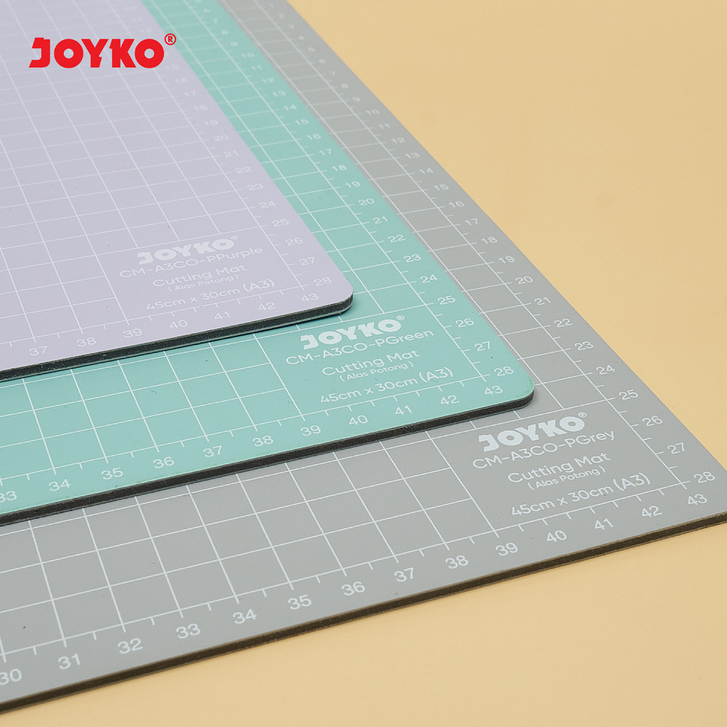 

CUTTING MAT JOYKO CM-A3 dan CM-A4 | ALAS PEMOTONG | WARNA PASTEL