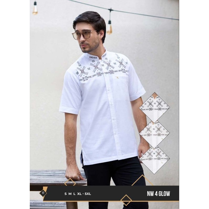 Baju Koko Nizar NW 4 Glow
