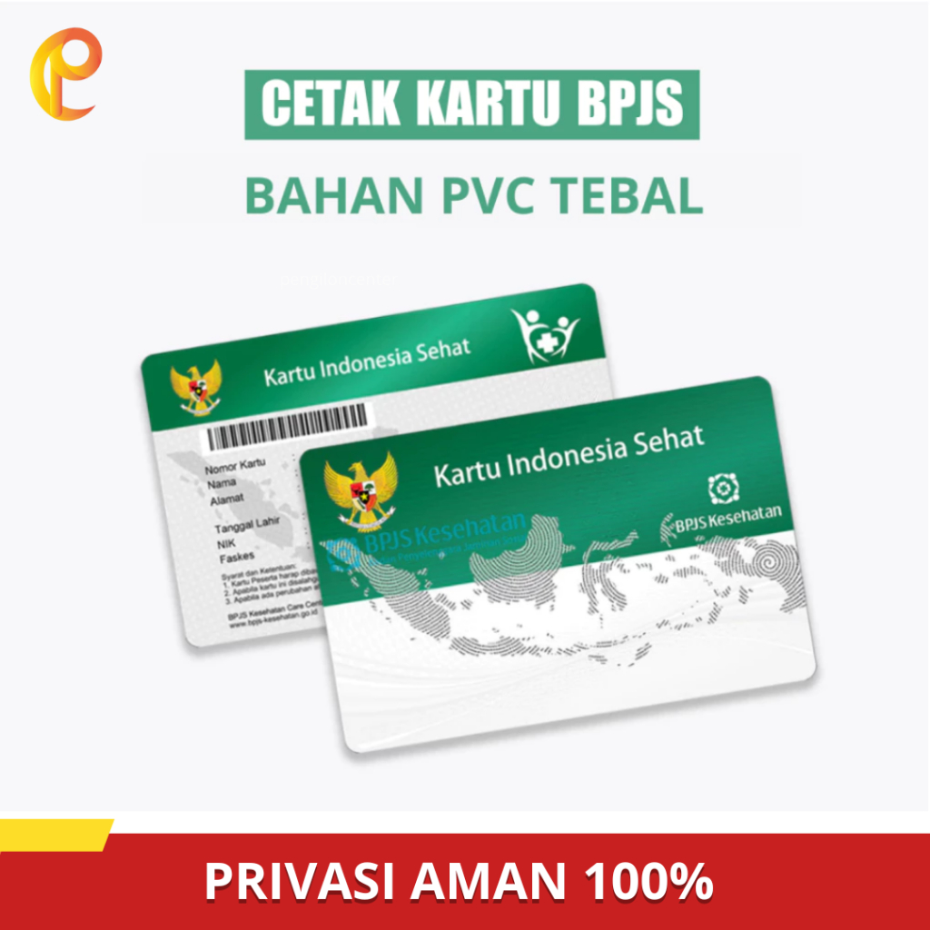 

Cetak Kartu BPJS/My Pertamina/Kartu Pelajar satu hari jadi