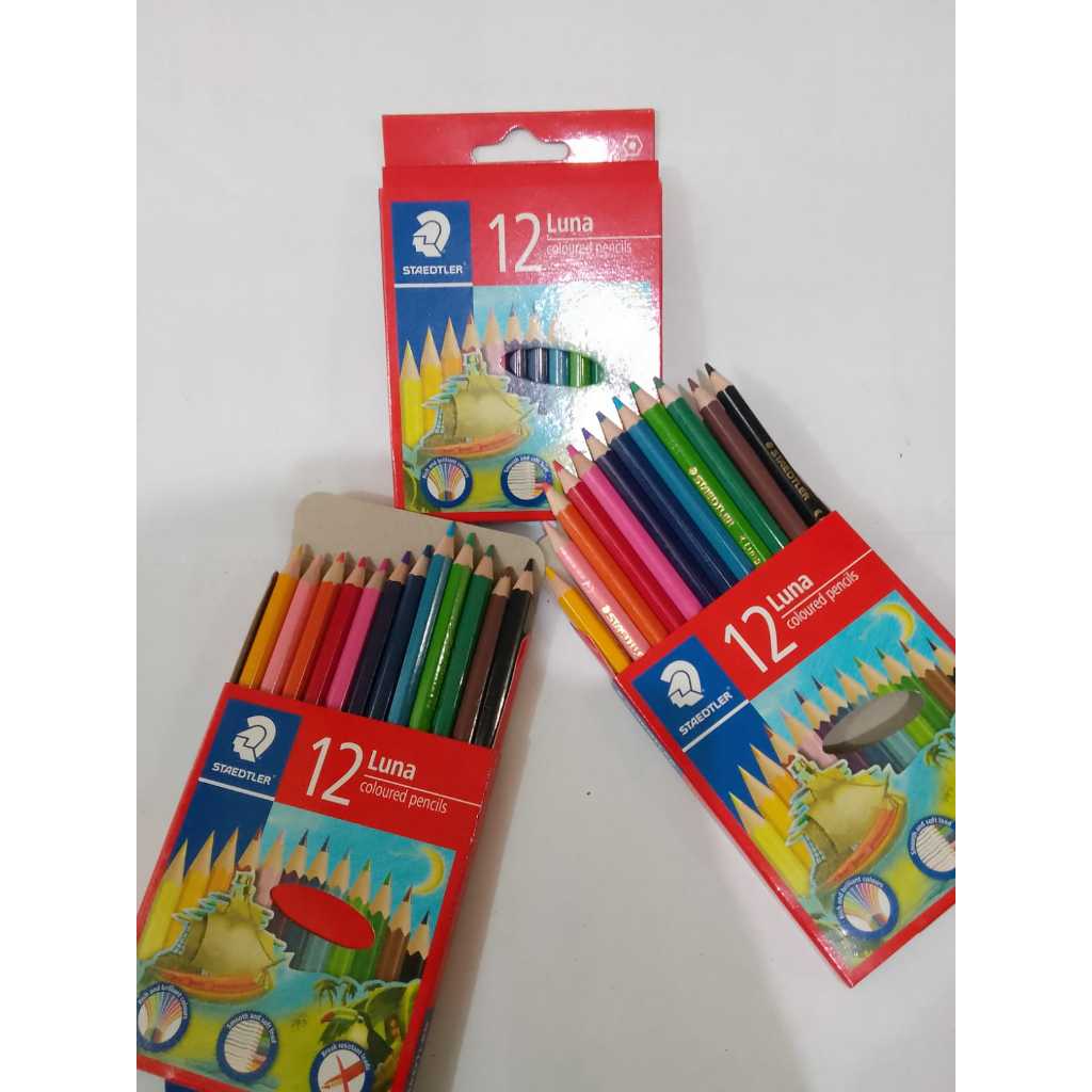 

Pensil Warna Staedtler Luna 12 Warna - Classic & Watercolour