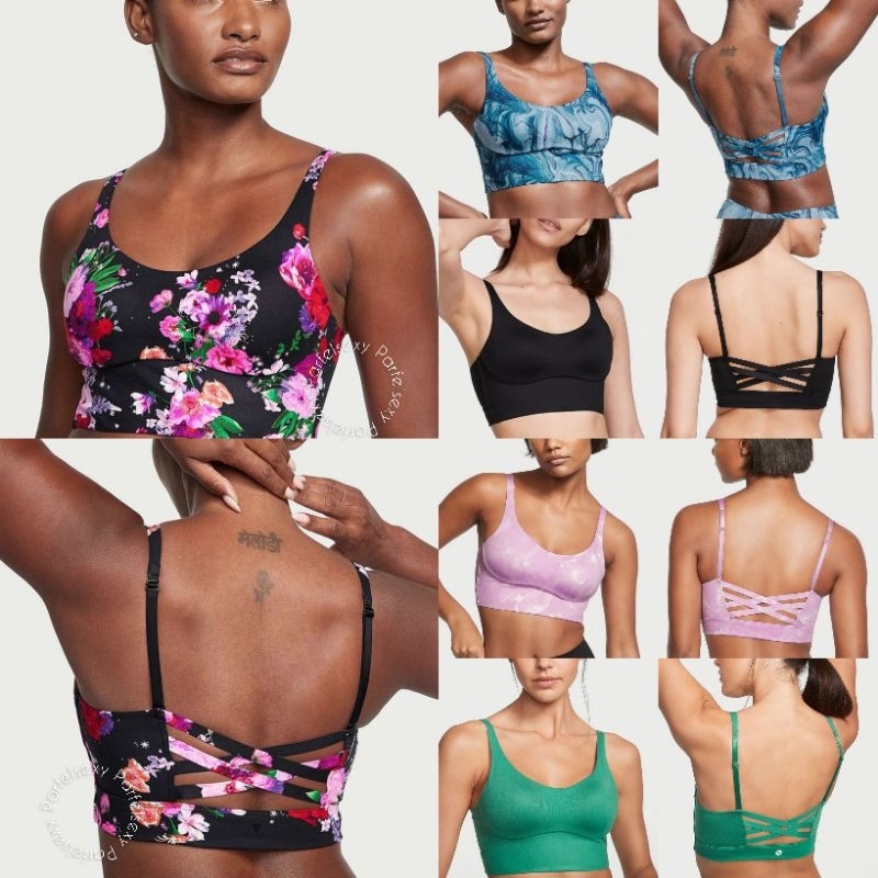 Victoria Secret Sport Bra Allergo Medium Impact No Push Up 32B 32C 34B 34C 11183660