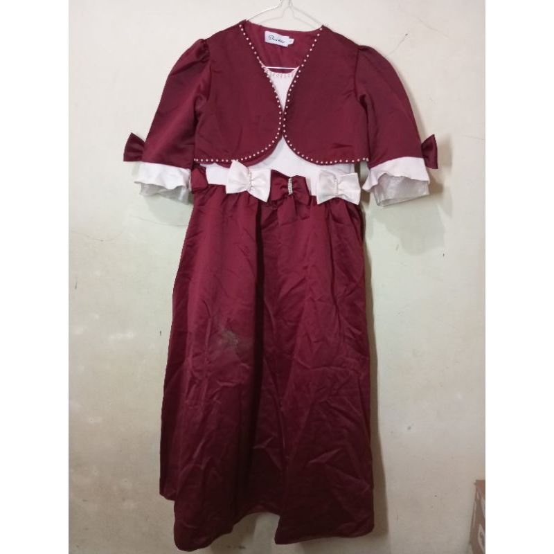 DRESS/BAJU PESTA ANAK PRELOVED Merk Donita