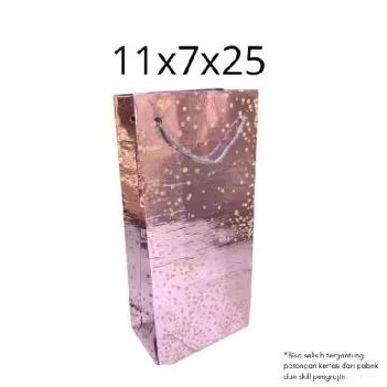 

[Gift padang] Paperbag botol minum elegan glosy