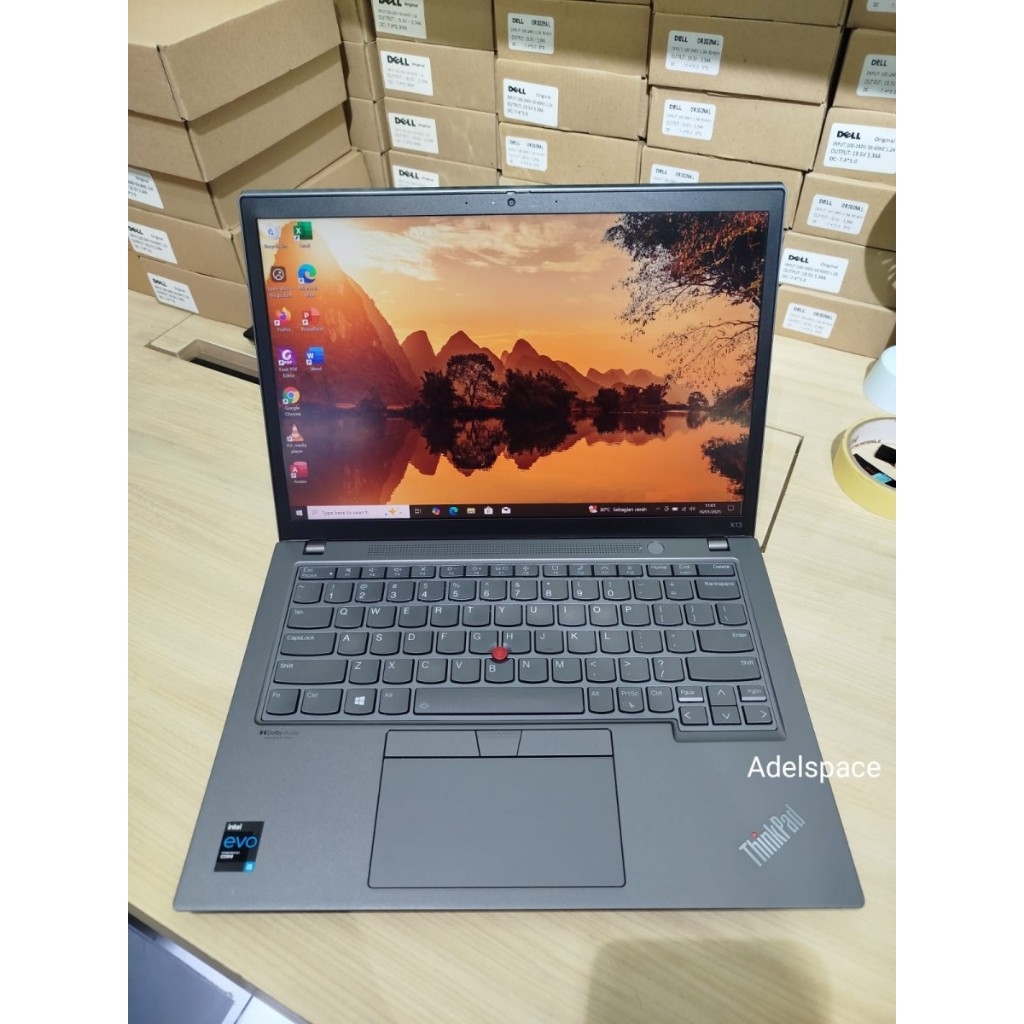 Laptop Lenovo ThinkPad X13 G2 Core i5 Gen 11 RAM 8GB SSD 256GB // RAM 16GB SSD 256GB Touch Readyyy -