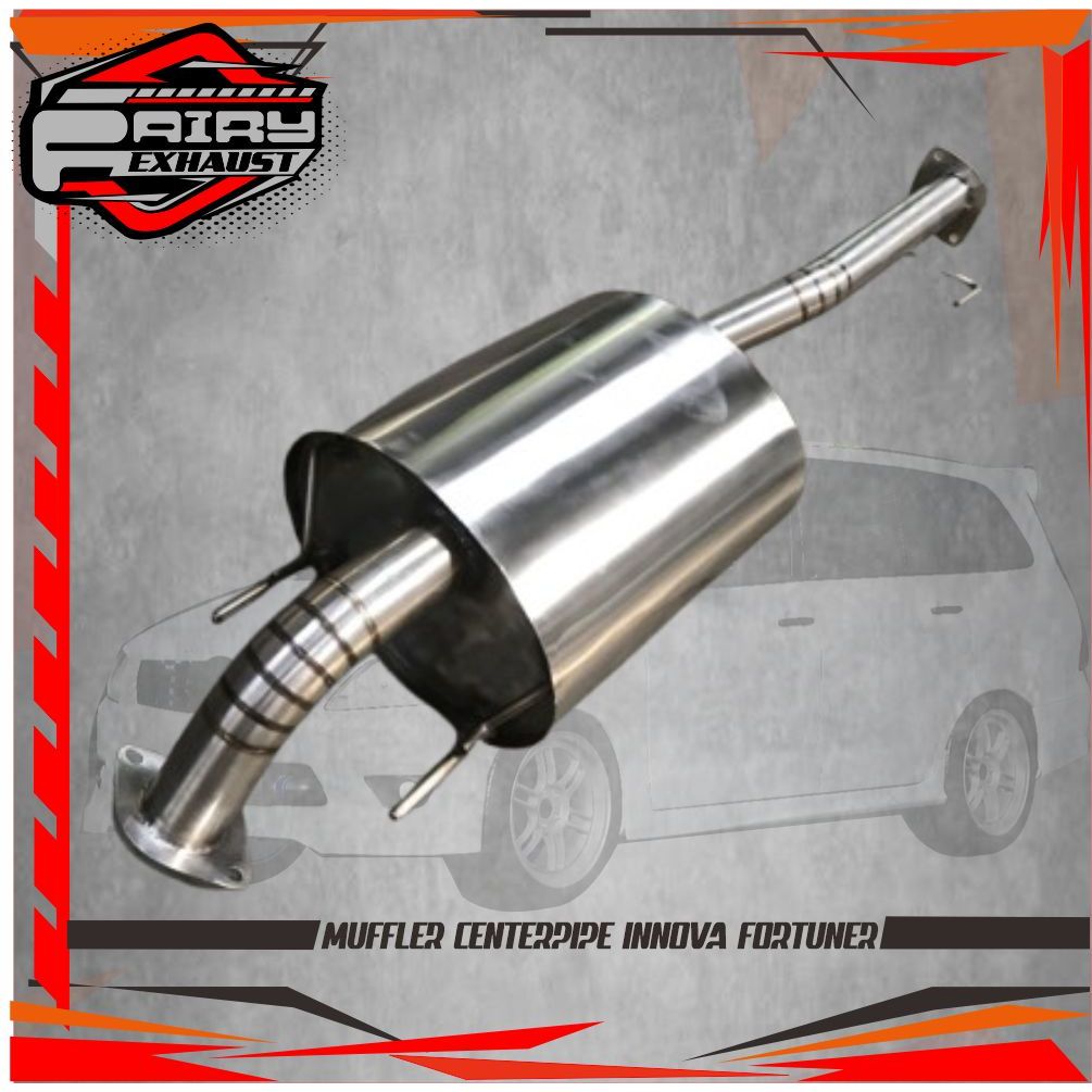 MUFFLER CENTERPIPE INNOVA 2KD/NON VNT- INNOVA 2GD/VRZ-FORTUNER VNT