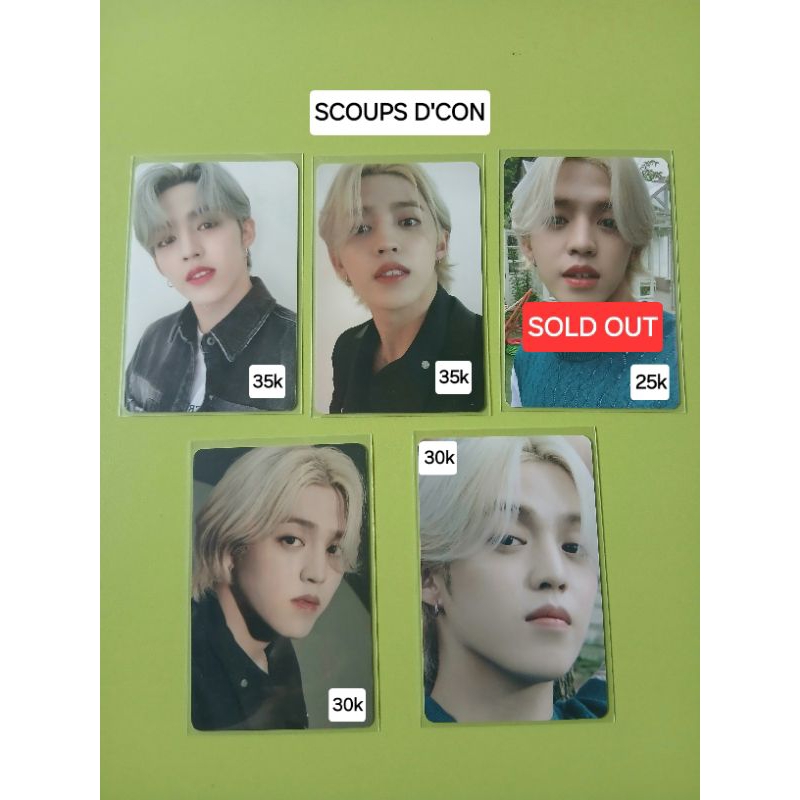 Official Photocard SEVENTEEN SCOUPS DICON