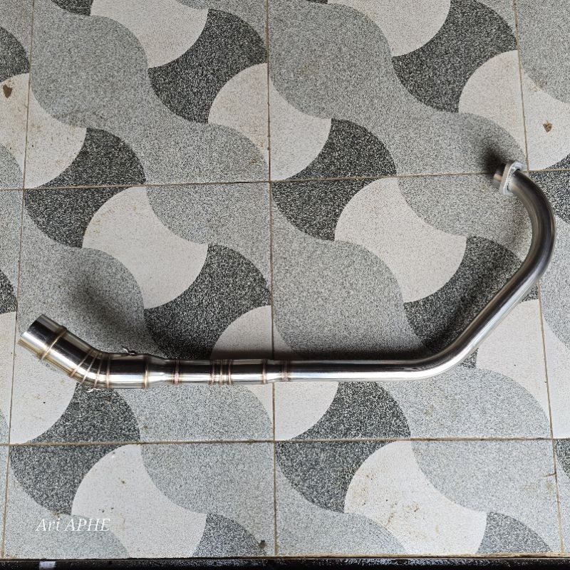 header pipa leher knalpot R9 NEW MUGELLO series original VIXION OLD 3C1