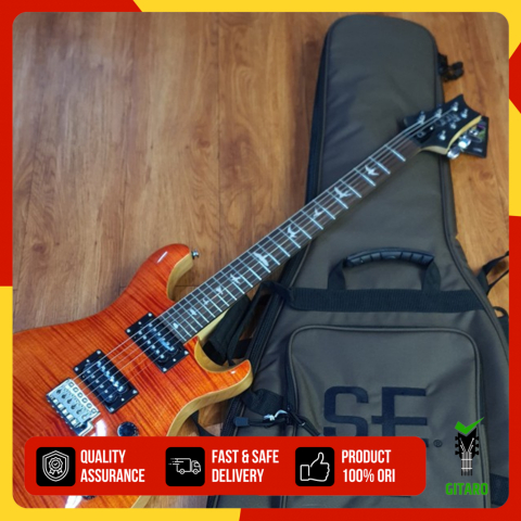 Gitar PRS SE CE 24 Bolt On Blood Orange Rosewood Fretboard Plus Bag