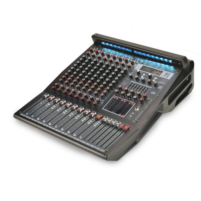 MIXER AUDIO ASHLEY VXPRO8 VX PRO8 VXPRO 8 VX PRO 8 ORIGINAL，10 Channel Analog Mixer Compressor, PAD,