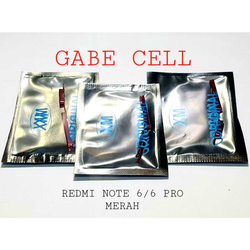 TOMBOL LUAR REDMI NOTE 6/REDMI NOTE 6 PRO TOMBOL ON OFF