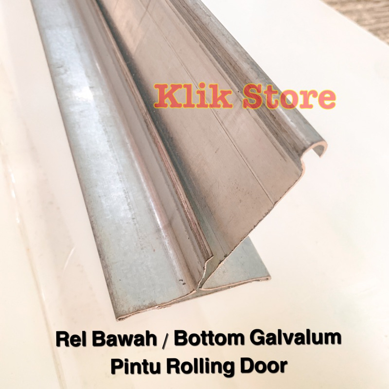 Rel Bawah / Bottom Galvalum Pintu Rolling Door
