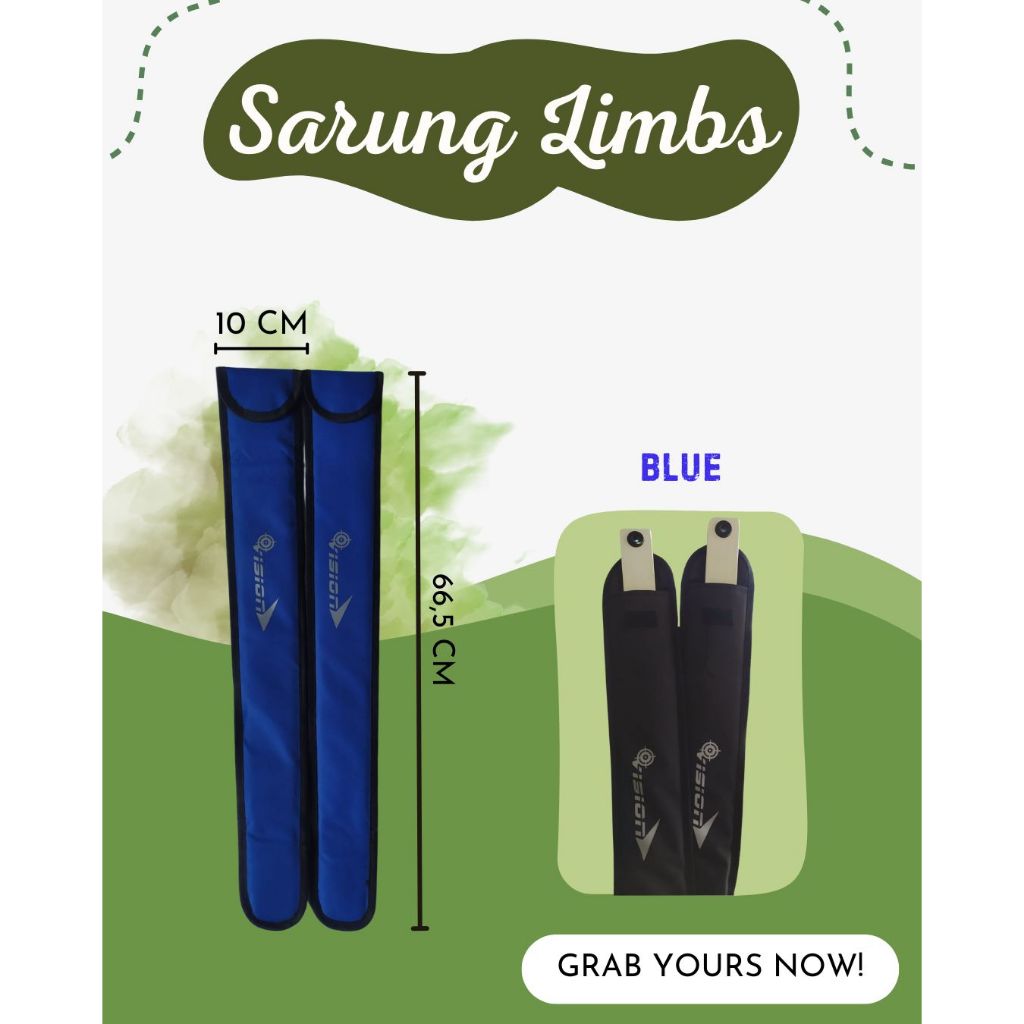 RB SARUNG LIMBS BUSUR STANDAR RECURVE TAS TEMPAT LIMBS TERLARIS PANAHAN ARCHERY