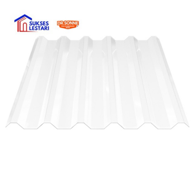 Atap Transparan / Dr. Sonne XT1000 / Atap Bening / Spandek / Atap Gelombang
