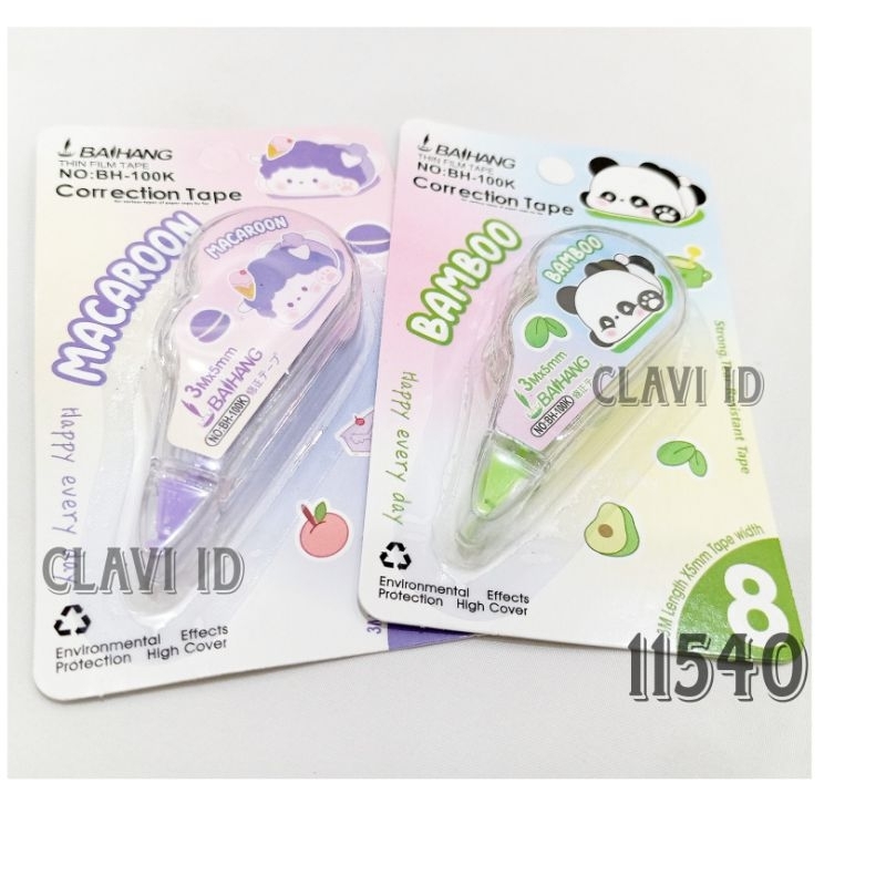 

11540 CORRECTION TAPE 5mm X 3M TIP EX Kertas Fancy