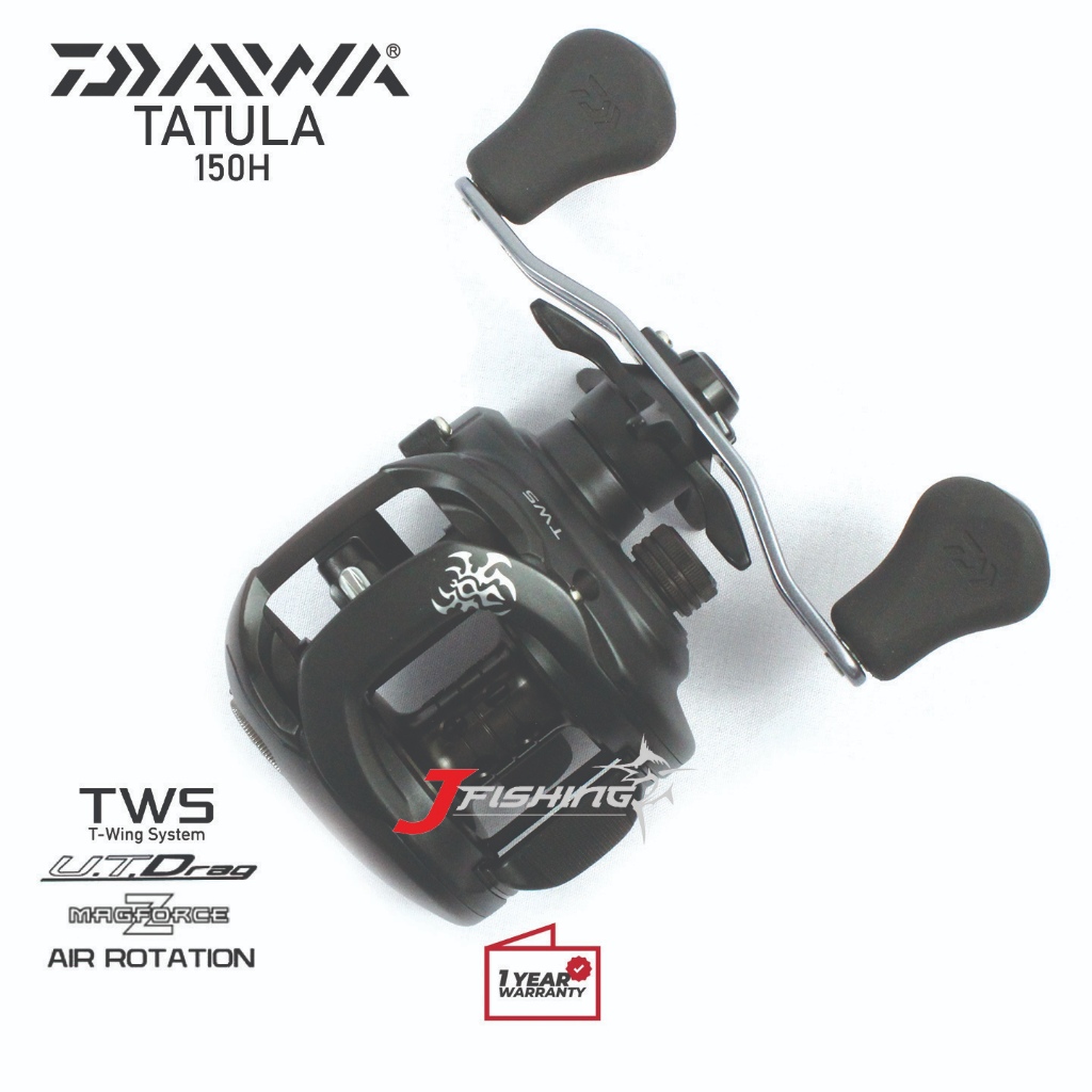 Reel BC DAIWA Tatula 18 100 150 200 | Handle Kiri & Kanan | Casting Baitcasting | Laut Sungai Danau 