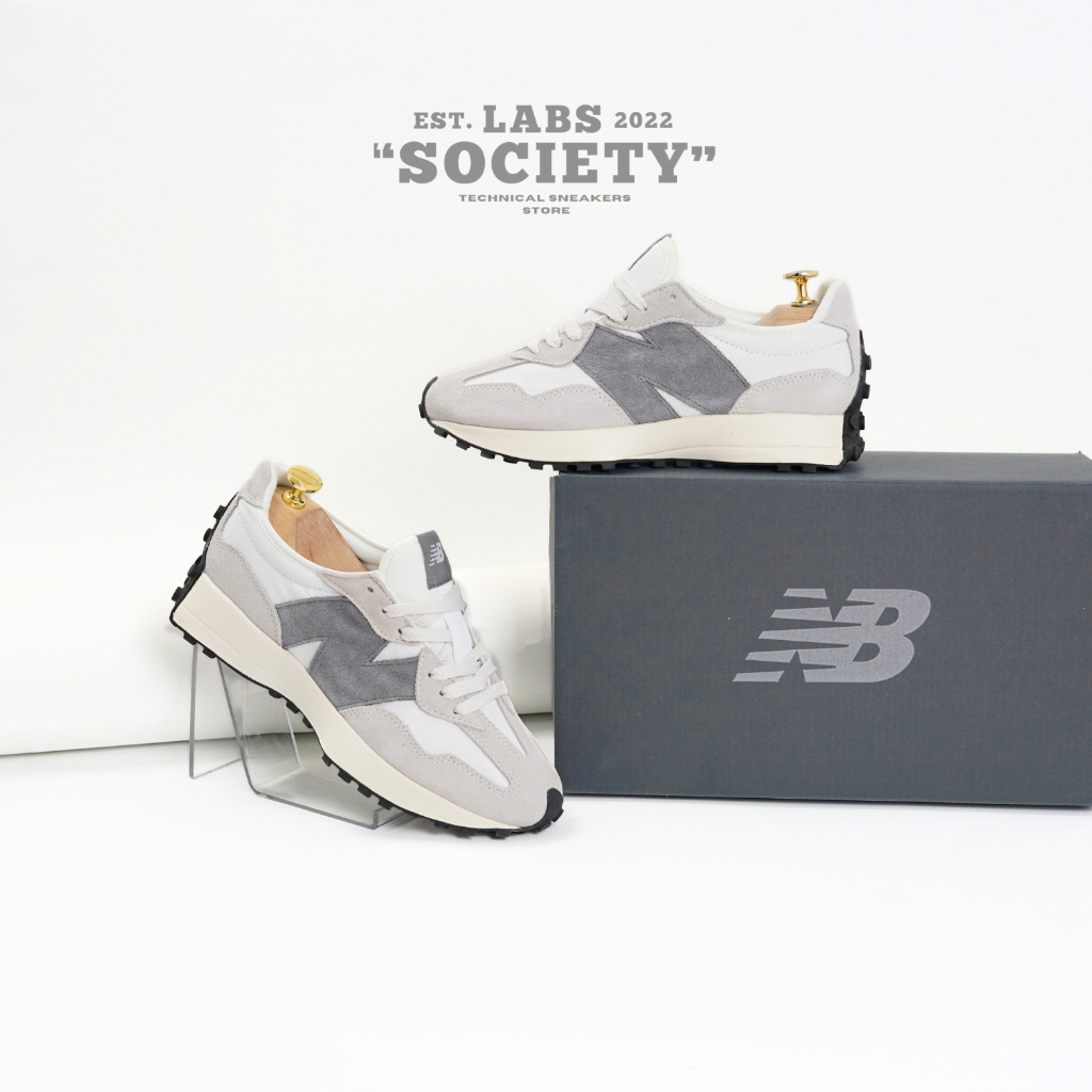 Sneakers 327 Nimbus Cloud Grey MS327WE 100% BNIB