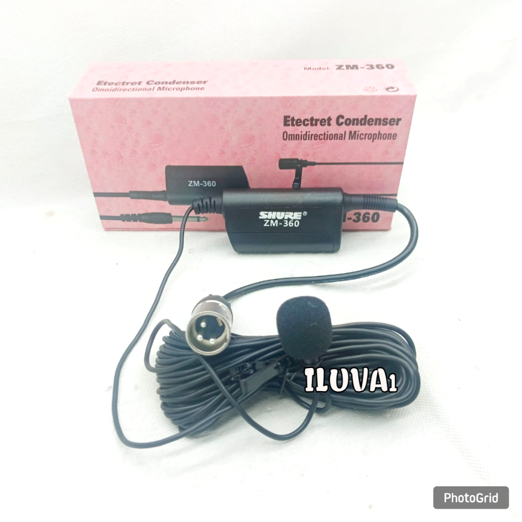 mic jepit kabel 7m mic clip on mic imam masjid mic kancing jack canon xlr