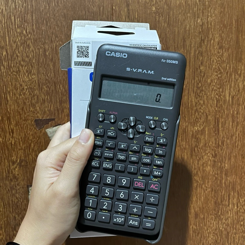 

Calculator Casio (baru dipakai sekali)