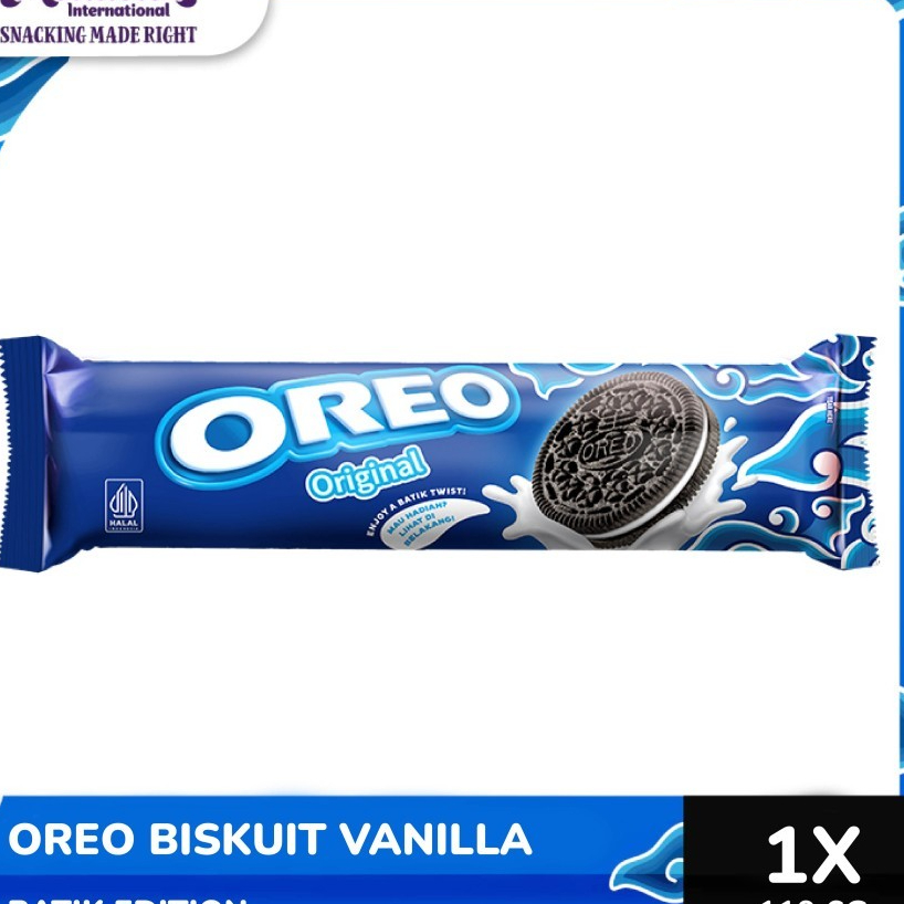 

Oreo Biskuit Vanilla 119.6g