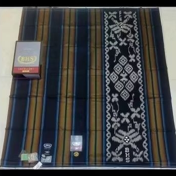 Sarung BHS Excellent KDT Sarung BHS sarung BHS kotak kotak silver sarung pria sarung dewasa