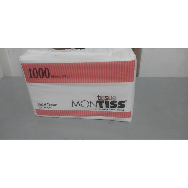 Tissue Montis 1000ply 2 sheets