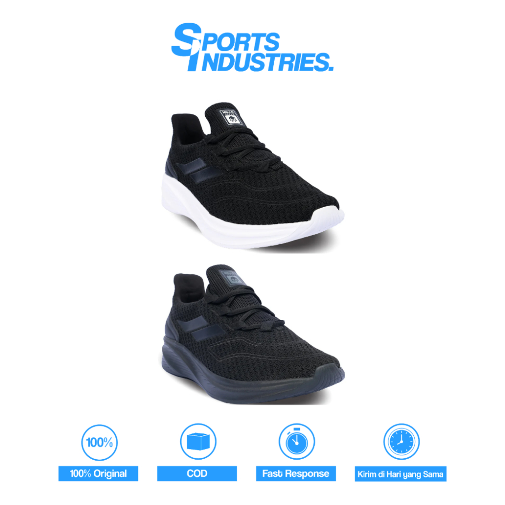 SEPATU SNEAKERS MILLS DEXTER 100% ORIGINAL