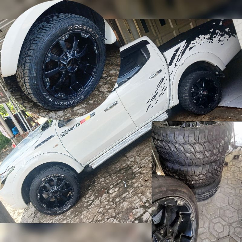 velg r20 triton pajero fortuner dmax ban tahu