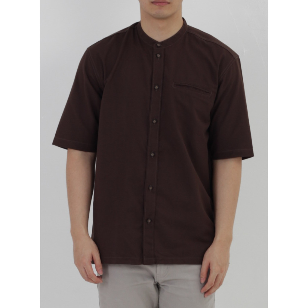 [Same Day SBY SDA] FOREX Kemeja Koko Ahmad Lengan Pendek Regular Fit