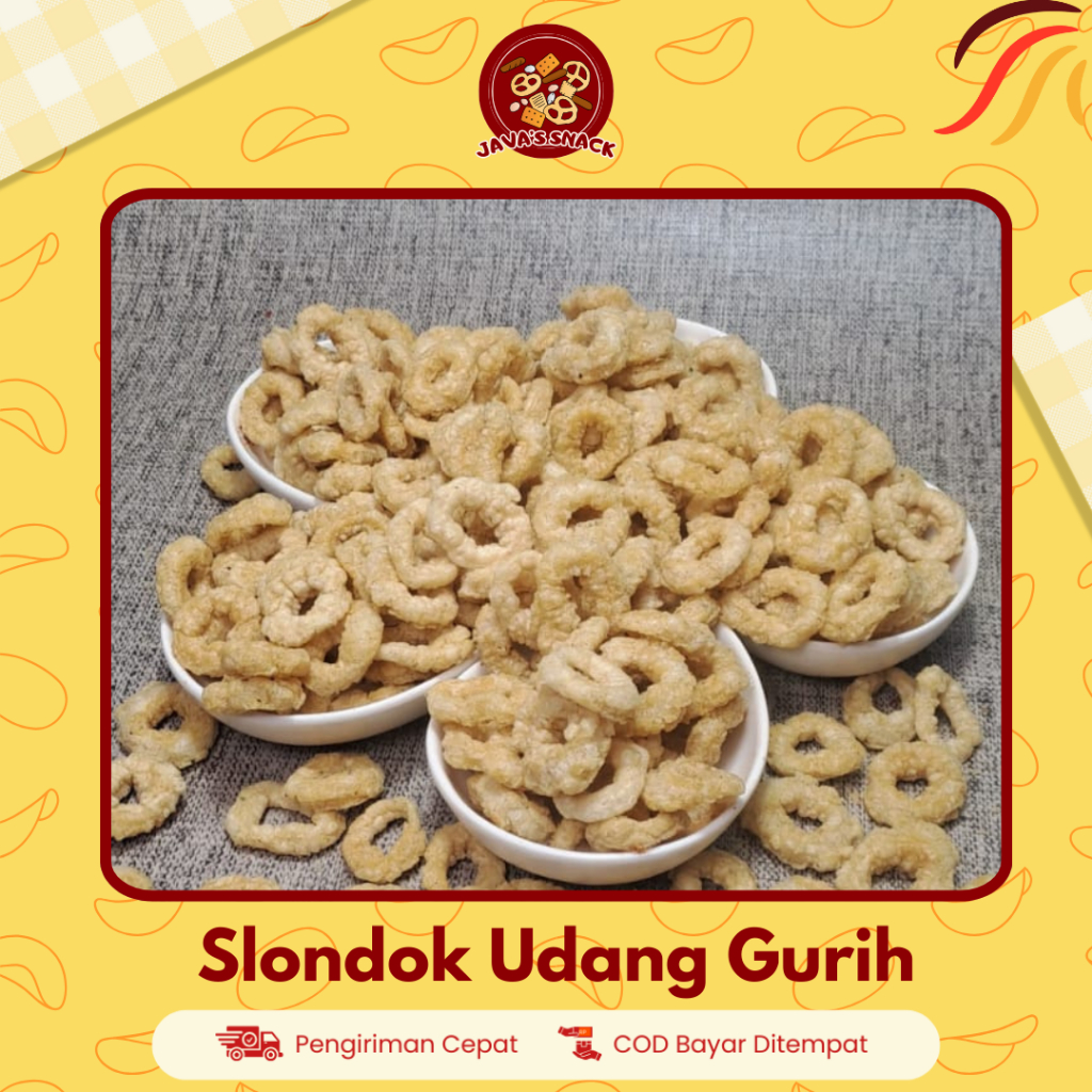 

Java's Snack Slondok Udang Gurih Kemasan 250 Gram