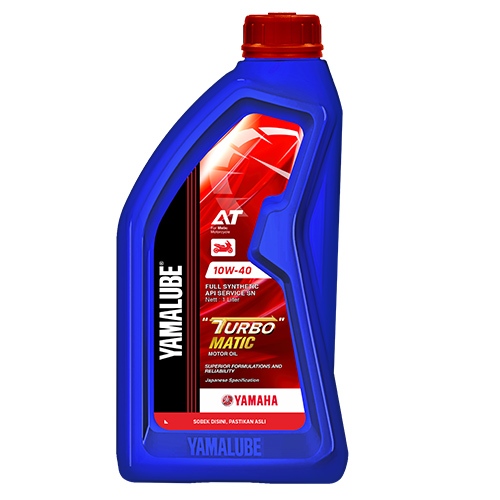 Oli Yamalube Turbo Matic Oli mesin Nmax Turbo Aerox Turbo Original 1 Liter Full Synthetic yamalube t