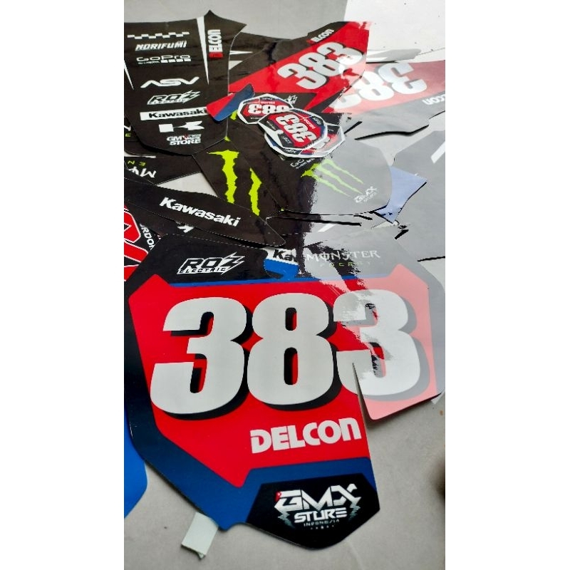 DECAL CUSTOME KLX GORDON CRF WR DTX YZ DLL