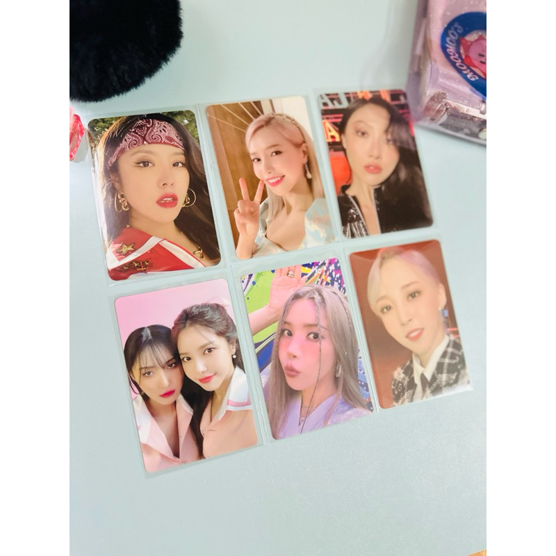 PC MAMAMOO Solar Moonbyul Wheein Hwasa Photocard MAMAMOO+